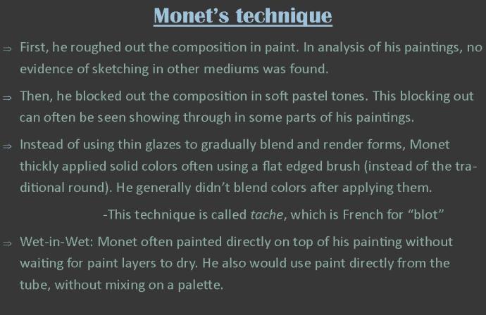 Monet_Technique